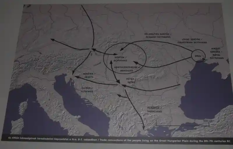 Trade connections of the people living on the Great Hungarian